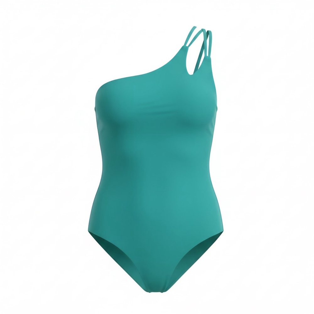 La Blanca One piece Swimsuit Bathing Suit 16 Emerald Forest Green Tummy Control - Picture 3 of 16